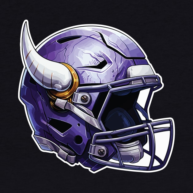 Minnesota Vikings Helmet by vectrus